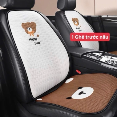Lót ghế ô tô Gấu Bear tản nhiệt công nghệ Italia siêu thoáng, thoải mái, giá chỉ 96.600₫ 8 Lót ghế ô tô Gấu Bear tản nhiệt công nghệ Italia siêu thoáng, thoải mái, giá chỉ 96.600₫ 8