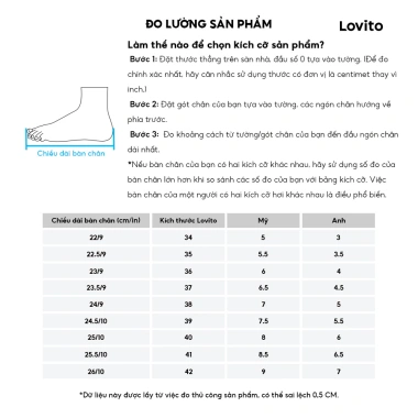 Lovito Refine Dép sandal bệt nữ tóc tết thanh lịch LR28E038 - Đệm êm, cao cấp 9 Lovito Refine Dép sandal bệt nữ tóc tết thanh lịch LR28E038 - Đệm êm, cao cấp 9