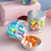 LTIOMJ 24/60 Cái Chống Ồn – Tai cắm cách âm dùng 1 lần, giảm tiếng ồn ngủ thân thiện da 6