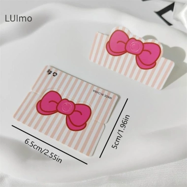 Luimo 100 Thẻ Giấy Gập Lại Nơ Bao Bì Trang Sức Handmade Thẻ Bán Lẻ Hoa Hiển Thị SBS Giá Ưu Đãi 51.516 VND 5