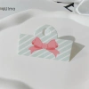 Luimo 100 Thẻ Giấy Gập Lại Nơ Bao Bì Trang Sức Handmade Thẻ Bán Lẻ Hoa Hiển Thị SBS Giá Ưu Đãi 51.516 VND 7