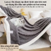 LUMOO Chăn lông cừu 1m8×2m - Chăn văn phòng làm ấm nhanh mùa đông, 169.000₫ 2