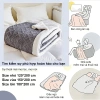 LUMOO Chăn lông cừu 1m8×2m - Chăn văn phòng làm ấm nhanh mùa đông, 169.000₫ 3
