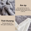 LUMOO Chăn lông cừu 1m8×2m - Chăn văn phòng làm ấm nhanh mùa đông, 169.000₫ 4