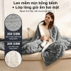 LUMOO Chăn lông cừu 1m8×2m - Chăn văn phòng làm ấm nhanh mùa đông, 169.000₫ 6