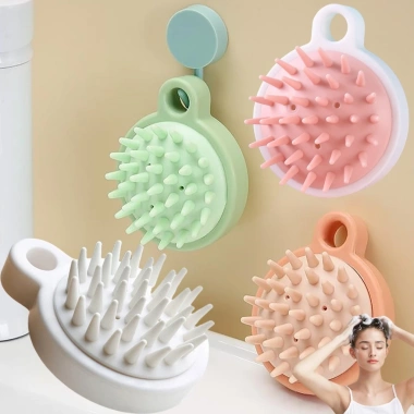 Lược Massage Silicone Hoeaden - Dầu Gội Đầu, Rửa Tóc, Dụng Cụ Tắm Đa Năng, Giá ưu đãi 34,452 VND