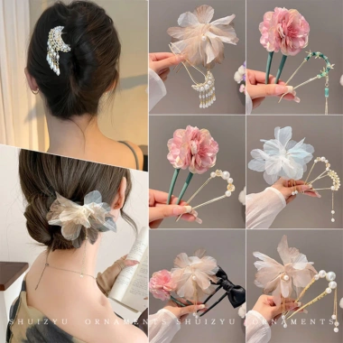 Lược tua rua kim loại hình U thanh lịch - Phụ kiện tóc thời trang nữ, chỉ 10.000₫