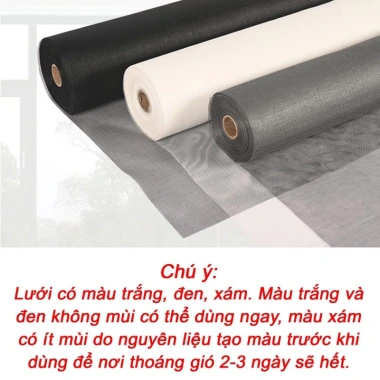 Lưới Chống Muỗi Cửa Sổ WINDOWBLINDS Dán Tự Dính – Sợi Thủy Tinh Bền Đẹp, Ngăn Muỗi Hiệu Quả, Dễ Lắp 2