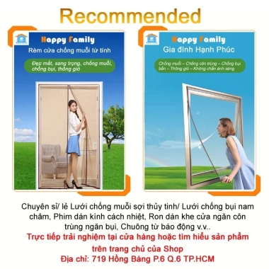 Lưới Chống Muỗi Cửa Sổ WINDOWBLINDS Dán Tự Dính – Sợi Thủy Tinh Bền Đẹp, Ngăn Muỗi Hiệu Quả, Dễ Lắp 5