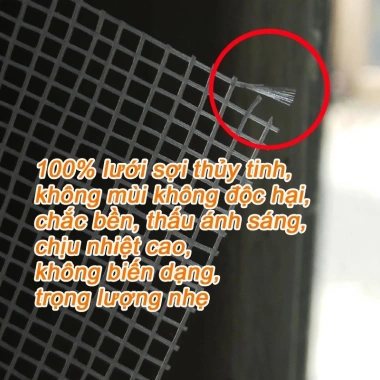Lưới Chống Muỗi Cửa Sổ WINDOWBLINDS Dán Tự Dính – Sợi Thủy Tinh Bền Đẹp, Ngăn Muỗi Hiệu Quả, Dễ Lắp 6