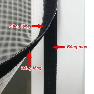 Lưới Chống Muỗi Cửa Sổ WINDOWBLINDS Dán Tự Dính – Sợi Thủy Tinh Bền Đẹp, Ngăn Muỗi Hiệu Quả, Dễ Lắp 8
