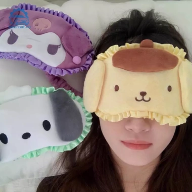 Lưới Hoạt Hình Nhấp Nháy Mắt Nhật Bản - Miếng Dán Bịt Mắt Ngủ Cho Bé Gái Linh Cẩu 3