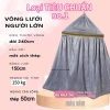 Lưới võng lớn dây mịn, cán thép 60cm khổ rộng - phù hợp máy đưa võng, giảm 23% 7