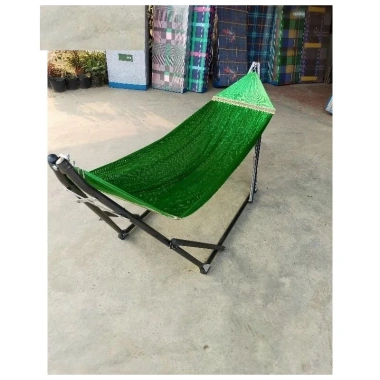 Lưới Võng Xếp Cán Thép 2 Lớp, Móc Sắt 2 Đầu - Không Bị Lật, Giá 75.000 VND (Giảm từ 90.000 VND)