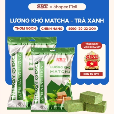 Lương Khô SBT Matcha Socola 500g - Bổ Sung Năng Lượng Nhanh, Giá 70.000