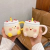 Ly cốc sứ 400ml dễ thương không kèm muỗng - Quà tặng sinh nhật gốm, giảm giá 112.000 8