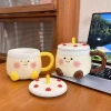 Ly cốc sứ 400ml dễ thương không kèm muỗng - Quà tặng sinh nhật gốm, giảm giá 112.000 9