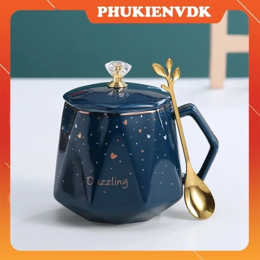 Ly cốc sứ cặp đôi kèm hộp quà tặng - Quà lưu niệm cho người yêu, chỉ 114.000₫ 5
