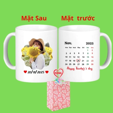 Ly & Cốc Sứ Quà Tặng Thầy Cô 20/11, 20/10, Phụ Nữ, Kèm Túi Giấy - 80.000₫ 4