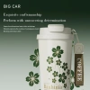Ly giữ nhiệt 520ml Inox 316 phủ gốm ceramic + lõi lọc trà, ống hút Big Car - Giá chỉ 200k 5