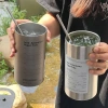 Ly Giữ Nhiệt Americano Inox 304 600ml Đúc Liền Cao Cấp, Nắp Đậy và Ống Hút Tặng 9