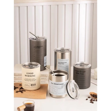 Ly giữ nhiệt inox 304 Iced Americano Melli 300/600ml – Không gỉ, kèm ống hút, hàng sẵn giao nhanh 2h, chỉ 45.000₫ 8