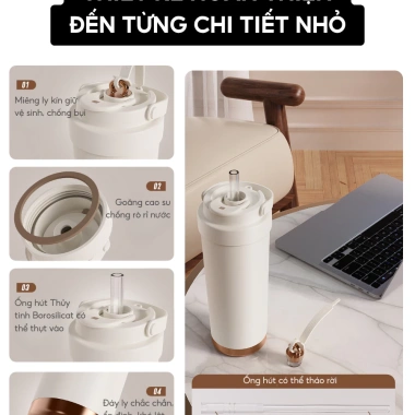 Ly giữ nhiệt khắc tên 84HYDRO Elegant 500ml-750ml, lõi tráng sứ, giữ nhiệt 8-12h, cao cấp, giảm còn 277.5k