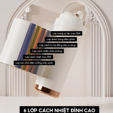 Ly giữ nhiệt khắc tên 84HYDRO Elegant 500ml-750ml, lõi tráng sứ, giữ nhiệt 8-12h, cao cấp, giảm còn 277.5k