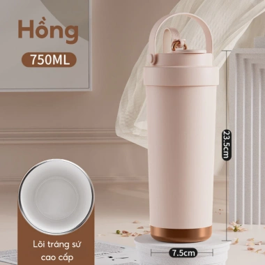 Ly giữ nhiệt khắc tên 84HYDRO Elegant 500ml-750ml, lõi tráng sứ, giữ nhiệt 8-12h, cao cấp, giảm còn 277.5k