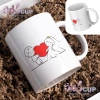 Ly Sứ Cặp Đôi Valentine 14/2 - Quà Tặng Lãng Mạn, Cốc Uống Nước Decor Xinh Giá 20.000 VND 4