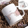 Ly Sứ Cặp Đôi Valentine 14/2 - Quà Tặng Lãng Mạn, Cốc Uống Nước Decor Xinh Giá 20.000 VND 9