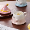 Ly sứ hình me nón phù thủy, cốc trà cà phê có nắp - quà tặng cute, giảm 112k 8