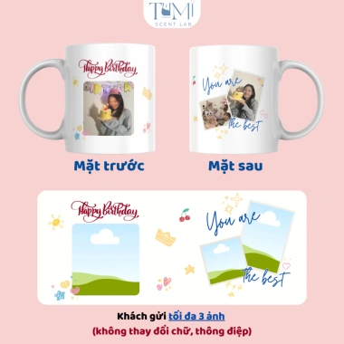 Ly sứ in ảnh theo yêu cầu – Thiết kế cá nhân, quà tặng kỷ niệm, giảm còn 89.000đ