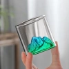 Ly Thủy Tinh 3D Hình Núi Phú Sỹ Độc Đáo - Uống Trà Cà Phê Cocktail Giá 25.900₫ 4