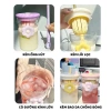 Ly Thuỷ Tinh 500ml Đai Silicon Hình Hoa + Ống Hút - Giá ưu đãi 46.900đ 5
