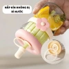 Ly Thuỷ Tinh 500ml Đai Silicon Hình Hoa + Ống Hút - Giá ưu đãi 46.900đ 7