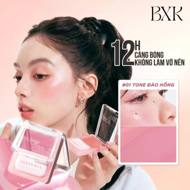 Má Hồng JUDYDOLL Căng Bóng Lâu Trôi - Mềm Mịn, Tự Nhiên, Hiệu Ứng 3D Gloss - BXK Cosmetic - Giá 124.900