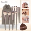 MAANGE Bộ cọ trang điểm chuyên nghiệp 9 cây da cao cấp kèm hộp bảo quản - Giá giảm 59.000₫