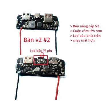 Mạch sạc dự phòng nhanh 18W/22.5W/25W Type-C, Micro, 2 USB - Giá chỉ 29.000đ 6