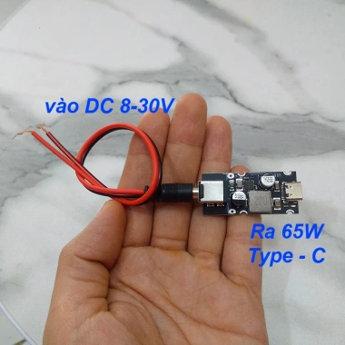 Mạch sạc nhanh 65W Type-C PD3.1 PPS QC3.0 SCP, hỗ trợ 8-30V, giá chỉ 50.000đ