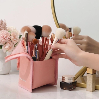 MAHES Túi Đựng Mỹ Phẩm & Đồ Vệ Sinh Cá Nhân Lớn, Giá Đỡ Tiện - Giảm tới 20% 8