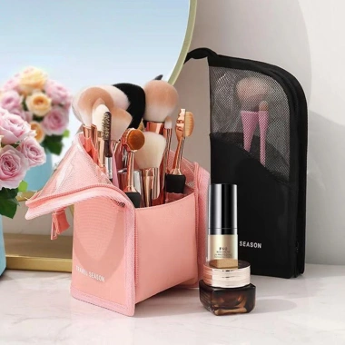 MAHES Túi Đựng Mỹ Phẩm & Đồ Vệ Sinh Cá Nhân Lớn, Giá Đỡ Tiện - Giảm tới 20% 9