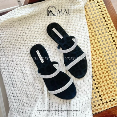 MAI Dép bệt dây xoàn da si lụa mịn, đế TPU chống trơn trượt, phù hợp đi hàng ngày du lịch - Giá ưu đãi 189.000₫