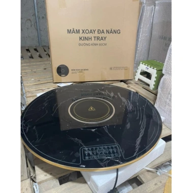 Mâm Điện Xoay 360° Đa Năng Bếp Từ 2.200W - Hâm Nóng Thức Ăn Xung Quanh, Giá 1.53 Triệu 6