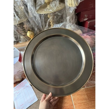 Mâm đồng cổ giảm 40% - Đồ phong thủy chất lượng, tay nghề cao, chỉ 718.800₫ 2