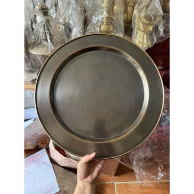 Mâm đồng cổ giảm 40% - Đồ phong thủy chất lượng, tay nghề cao, chỉ 718.800₫ 6
