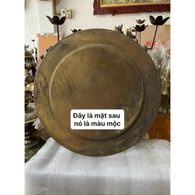 Mâm đồng cổ giảm 40% - Đồ phong thủy chất lượng, tay nghề cao, chỉ 718.800₫ 9