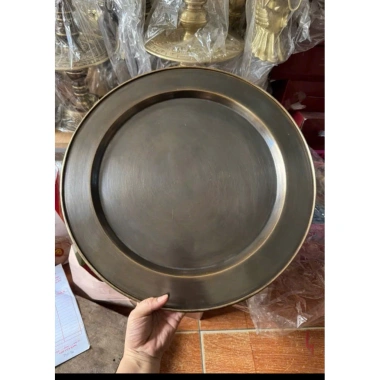 Mâm đồng cổ giảm 40% - Đồ phong thủy chất lượng, tay nghề cao, chỉ 718.800₫ 10