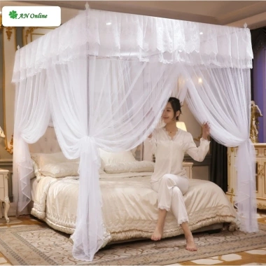 Màn chống muỗi 3 cửa không khung, siêu bền dễ lắp, giảm giá 275.000₫