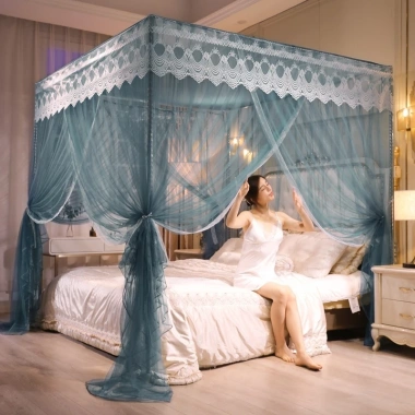 Màn chống muỗi 3 cửa không khung, siêu bền dễ lắp, giảm giá 275.000₫